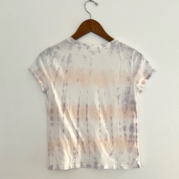 Athleta Organic Daily Tie Dye Tee in Kai Ballerina - Picture 4 of 6